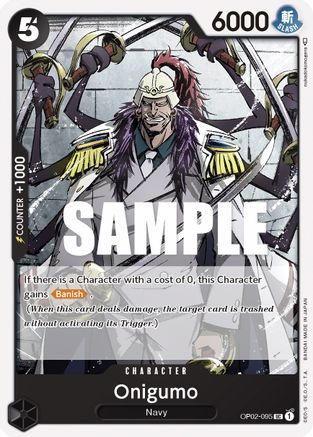 Onigumo (OP02-095) - Paramount War-1