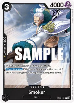 Smoker (102) (OP02-102) - Paramount War Foil-1