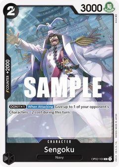 Sengoku (OP02-103) - Paramount War Foil-1