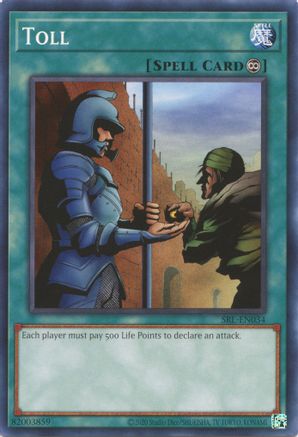 Toll (SRL-EN034) - Spell Ruler (25th Anniversary Edition) Unlimited-1