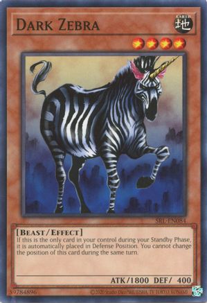 Dark Zebra (SRL-EN084) - Spell Ruler (25th Anniversary Edition) Unlimited-1