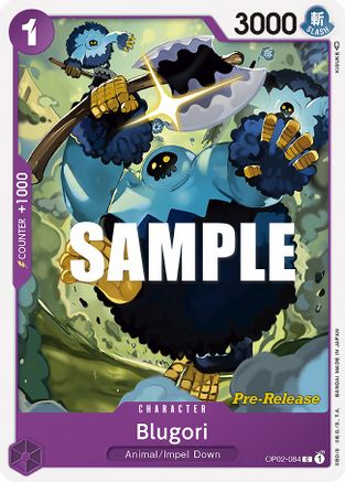 Blugori (OP02-084) - Paramount War Pre-Release Cards-1
