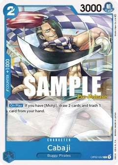 Cabaji (OP02-052) - Paramount War Pre-Release Cards-1