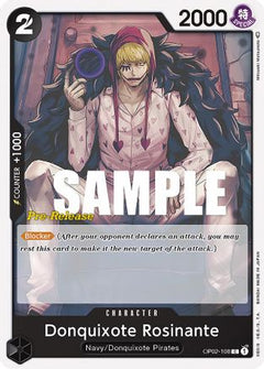 Donquixote Rosinante (OP02-108) - Paramount War Pre-Release Cards-1