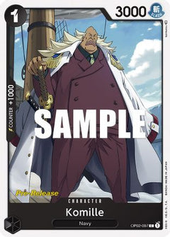 Komille (OP02-097) - Paramount War Pre-Release Cards-1