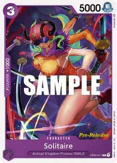 Solitaire (OP02-077) - Paramount War Pre-Release Cards-1