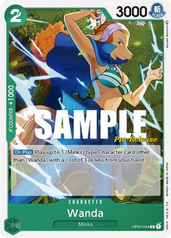 Wanda (OP02-044) - Paramount War Pre-Release Cards-1