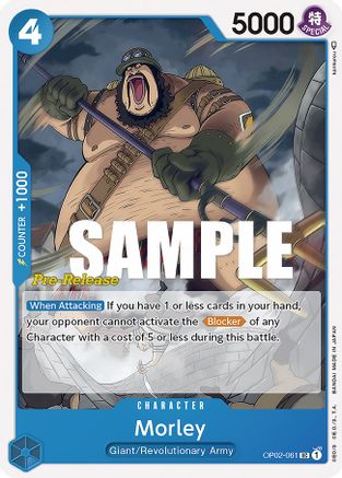 Morley (OP02-061) - Paramount War Pre-Release Cards-1
