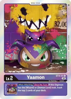 Yaamon (ST14-01) - Starter Deck 14: Beelzemon Advanced Deck Set Foil-1