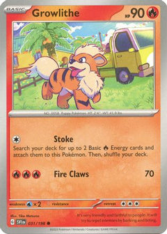 Growlithe - 031/198 31 - SV01 Scarlet & Violet Base Set-1