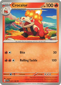 Crocalor 37 - SV01 Scarlet & Violet Base Set-1