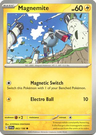 Magnemite 63 - SV01 Scarlet & Violet Base Set-1