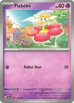 Flabebe 91 - SV01 Scarlet & Violet Base Set-1