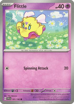 Flittle - 101/198 101 - SV01 Scarlet & Violet Base Set Reverse Holofoil-1
