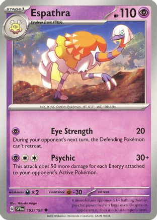 Espathra 103 - SV01 Scarlet & Violet Base Set Reverse Holofoil-1