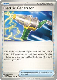 Electric Generator 170 - SV01 Scarlet & Violet Base Set Reverse Holofoil-1