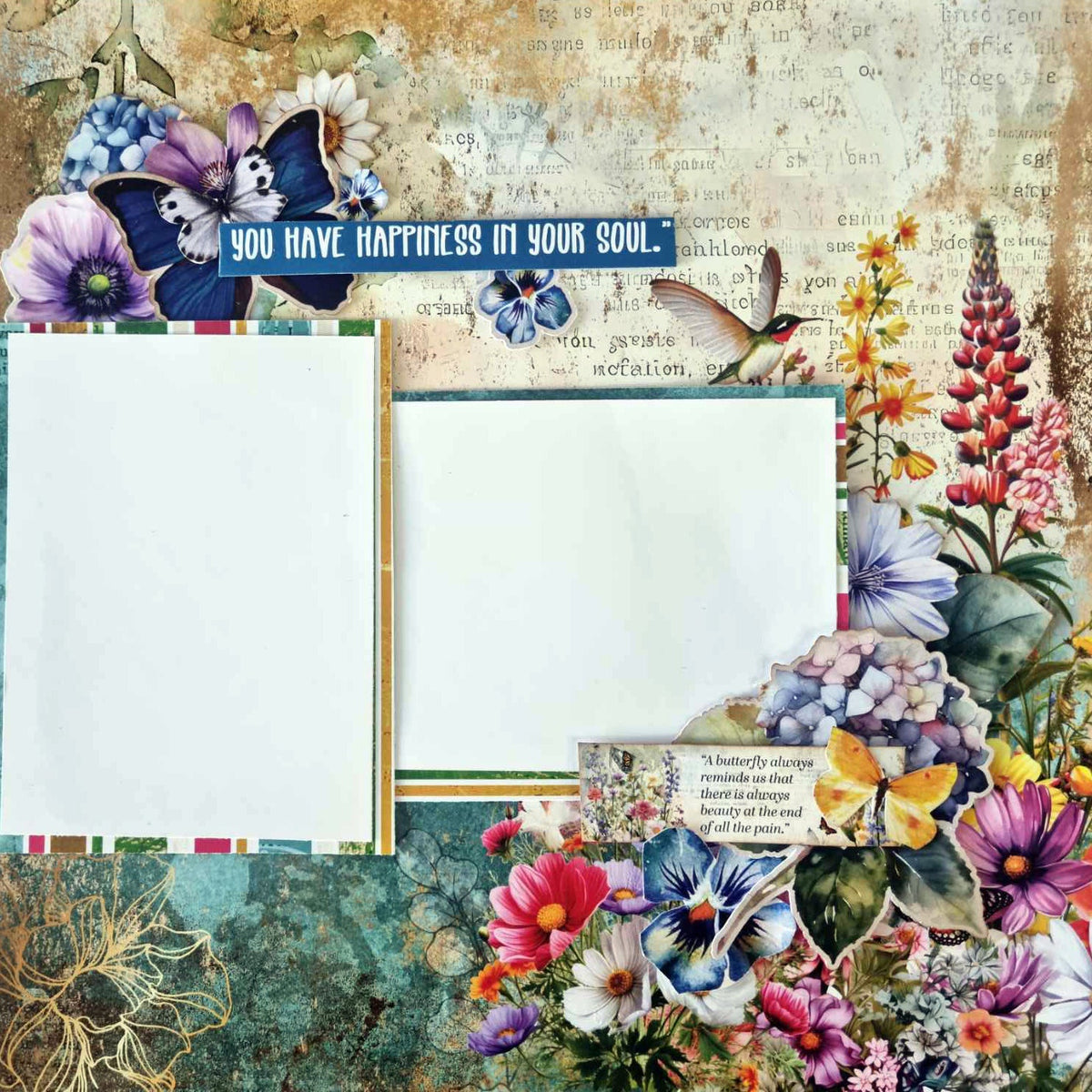 3Quarter Designs Papier Design et Découpes Ailes Flottantes 30x30 cm-9