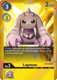 Lopmon (Event Pack 4) (BT3-034) - Release Special Booster 1.0 Foil-1