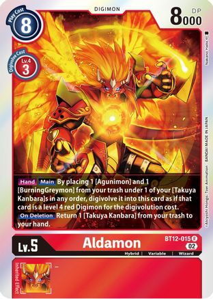 Aldamon (BT12-015) - Across Time Foil-1