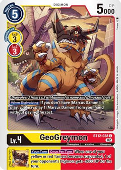 GeoGreymon (BT12-038) - Across Time-1