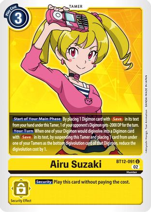 Airu Suzaki (BT12-091) - Across Time-1