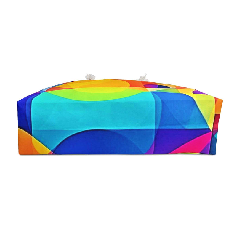Abstract Colorful Geometric Pattern Weekender Bag-6