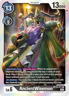 AncientWisemon (BT12-071) - Across Time Foil-1