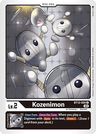 Kozenimon (BT12-005) - Across Time-1