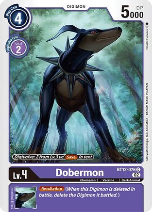 Dobermon (BT12-076) - Across Time-1