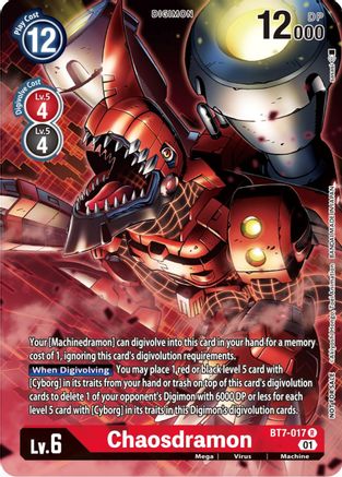 Chaosdramon (Winner Pack Across Time) (BT7-017) - Next Adventure-1