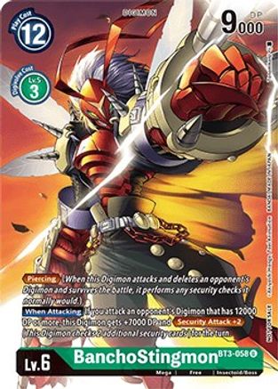 BanchoStingmon (Across Time Pre-Release) (BT3-058) - Release Special Booster 1.5-1