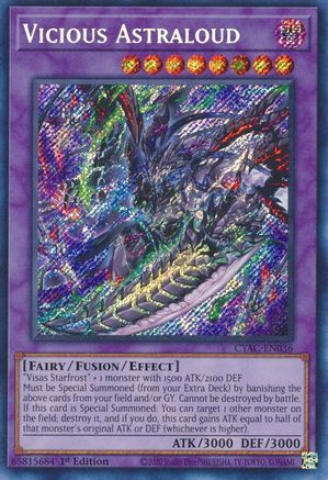 Vicious Astraloud (CYAC-EN036) - Cyberstorm Access 1st Edition-1