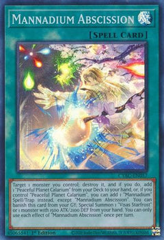 Mannadium Abscission (CYAC-EN057) - Cyberstorm Access 1st Edition-1