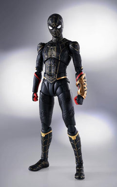 Spider-Man: No Way Home S.H.Figuarts Spider-Man (Black & Gold Suit)-8
