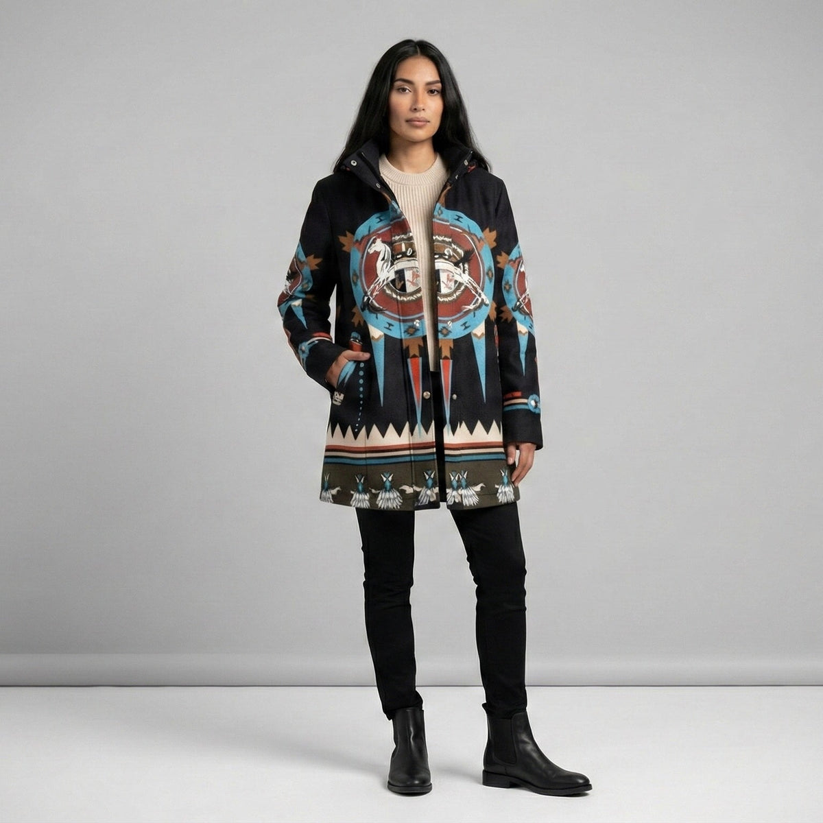 Horse 3/4-Length Coat-1