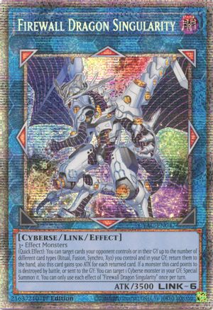 Firewall Dragon Singularity (Starlight Rare) (CYAC-EN047) - Cyberstorm Access 1st Edition-1