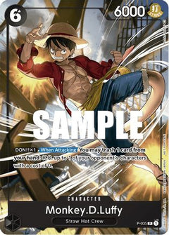 Monkey.D.Luffy (Pirates Party Vol. 3) (P-035) - One Piece Promotion Cards-1