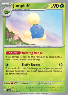 Jumpluff 3 - SV02 Paldea Evolved Reverse Holofoil-1