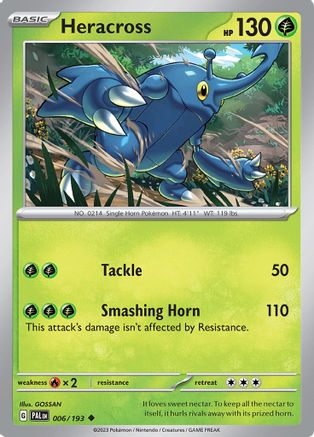 Heracross - 006/193 6 - SV02 Paldea Evolved-1
