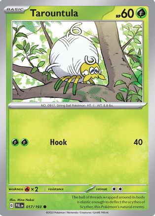 Tarountula - 017/193 17 - SV02 Paldea Evolved-1