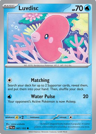 Luvdisc 47 - SV02 Paldea Evolved-1