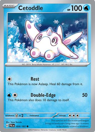 Cetoddle - 054/193 54 - SV02 Paldea Evolved