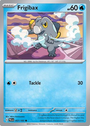 Frigibax - 057/193 57 - SV02 Paldea Evolved