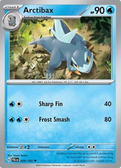 Arctibax - 059/193 59 - SV02 Paldea Evolved Reverse Holofoil-1