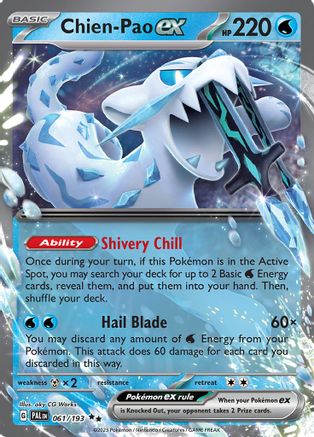 Chien-Pao ex - 061/193 61 - SV02 Paldea Evolved Holofoil-1