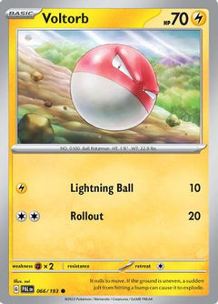 Voltorb 66 - SV02 Paldea Evolved Reverse Holofoil-1