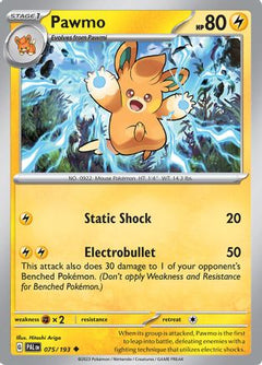 Pawmo 75 - SV02 Paldea Evolved-1