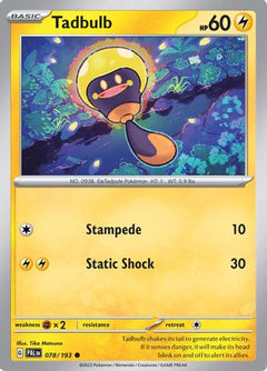 Tadbulb - 078/193 78 - SV02 Paldea Evolved Reverse Holofoil-1
