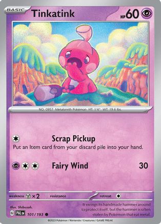 Tinkatink - 101/193 101 - SV02 Paldea Evolved-1