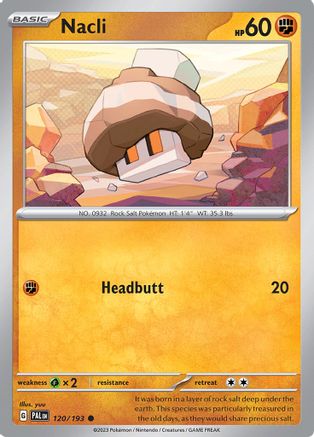 Nacli - 120/193 120 - SV02 Paldea Evolved Reverse Holofoil-1